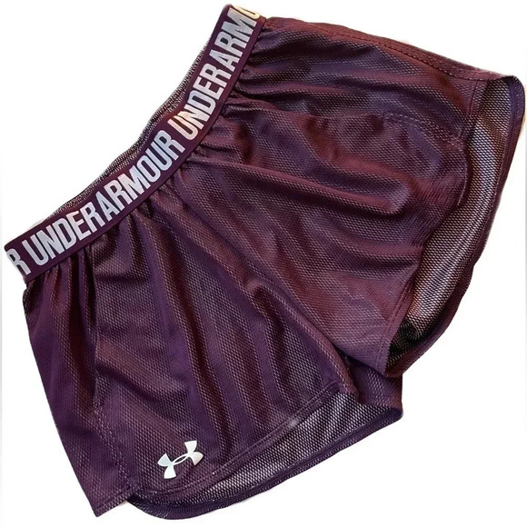 Under Armour Pants - Under Armour Athletic shorts  purple size XS